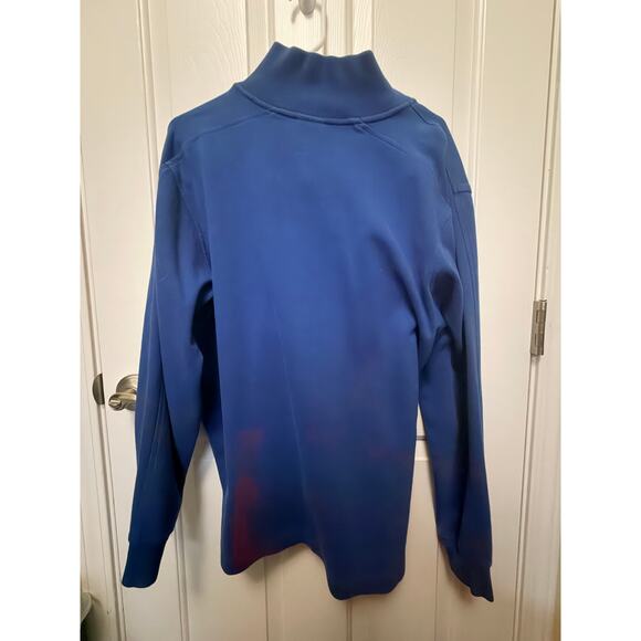 Lacoste Men’s XXL (7) 1/4 Zip Pullover – 100% Cotton – Blue Croc Logo - Picture 4 of 7